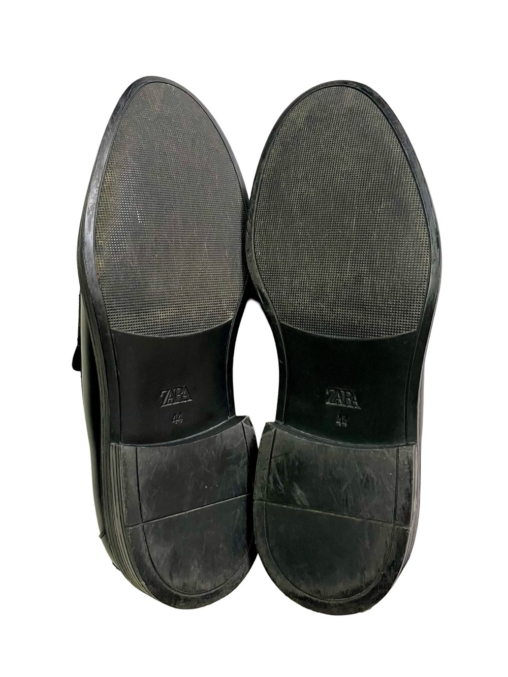 Zara Classic Black Men’s Tassel Loafers Size EU 44/US 10.5 - Picture 8 of 8